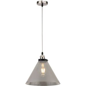 Borough Wharf Aadhiran 1 - Light Pendant Smoked/Chrome Borough Wharf Aadhiran 1 - Light Pendant Smoked/Chrome