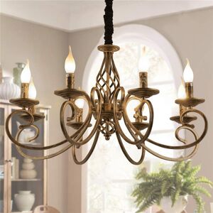 Canora Grey Pelchat 8-Light Candle Style Chandelier Gold 38cm H X 72cm W X 72cm D Canora Grey Pelchat 8-Light Candle Style Chandelier Gold 38cm H X 72cm W X 72cm D