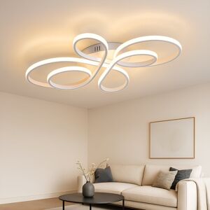 Metro Breshayla Silicone LED Flush Mount White 8.5cm H X 80cm W X 50cm D Metro Breshayla Silicone LED Flush Mount White 8.5cm H X 80cm W X 50cm D