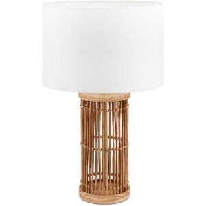 17 Stories Delarue Natural Brown Table Lamp Brown 51cm H x 30cm W x 30cm D 17 Stories Delarue Natural Brown Table Lamp Brown 51cm H x 30cm W x 30cm D