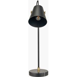 Canora Grey Theia Black and Brushed Brass Task Table Lamp Black 51cm H X 15cm W X 24cm D Canora Grey Theia Black and Brushed Brass Task Table Lamp Black 51cm H X 15cm W X 24cm D