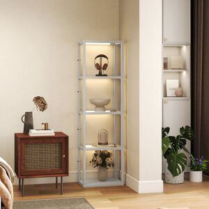 Metro 157cm Column Floor Lamp Grey 157cm H X 45cm W X 29cm D Metro 157cm Column Floor Lamp Grey 157cm H X 45cm W X 29cm D