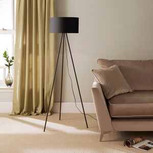 Corrigan Studio Douglas 150cm Tripod Floor Lamp Black 150cm H X 50cm W X 50cm D Corrigan Studio Douglas 150cm Tripod Floor Lamp Black 150cm H X 50cm W X 50cm D
