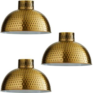 Metro Aryansh 26cm Metal Bowl Pendant Shade Yellow Brass 16.5cm H X 26cm W X 26cm D Metro Aryansh 26cm Metal Bowl Pendant Shade Yellow Brass 16.5cm H X 26cm W X 26cm D