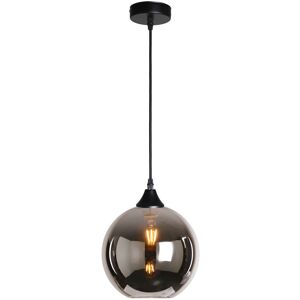 17 Stories Aeva-Louise 1 - Light Globe Pendant Silver/Black 23cm H X 25cm W X 25cm D 17 Stories Aeva-Louise 1 - Light Globe Pendant Silver/Black 23cm H X 25cm W X 25cm D