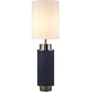 Fairmont Park Joanie 72Cm Table Lamp White/Silver/Blue 72cm H X 22cm W X 22cm D Fairmont Park Joanie 72Cm Table Lamp White/Silver/Blue 72cm H X 22cm W X 22cm D