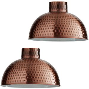 Metro Atreal 26cm Metal Pendant Shade Copper 16.5cm H X 26cm W X 26cm D Metro Atreal 26cm Metal Pendant Shade Copper 16.5cm H X 26cm W X 26cm D