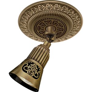 Mercer41 Fluellen 10Cm LED Semi Flush Mount Antique Brass 14.99cm H X 9.91cm W X 9.91cm D Mercer41 Fluellen 10Cm LED Semi Flush Mount Antique Brass 14.99cm H X 9.91cm W X 9.91cm D