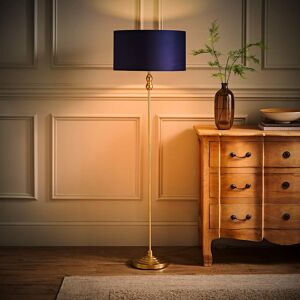 17 Stories Reselva 151cm Traditional Floor Lamp Gold/Dark Navy Blue 151cm H X 45cm W X 45cm D 17 Stories Reselva 151cm Traditional Floor Lamp Gold/Dark Navy Blue 151cm H X 45cm W X 45cm D