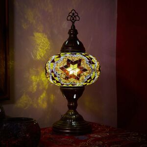 Latitude Vive Karlie 30Cm Table Lamp Brown/Amber 30cm H X 17cm W X 17cm D Latitude Vive Karlie 30Cm Table Lamp Brown/Amber 30cm H X 17cm W X 17cm D