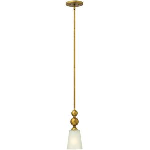 Marlow Home Co. Raven 1-Light Bell Pendant Vintage Brass 31.8cm H X 12.1cm W X 12.1cm D Marlow Home Co. Raven 1-Light Bell Pendant Vintage Brass 31.8cm H X 12.1cm W X 12.1cm D