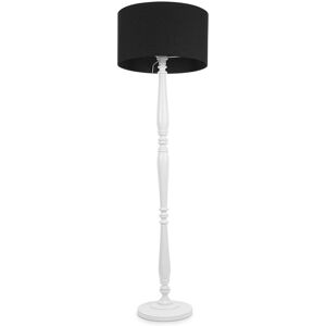 Marlow Home Co. Arialdo 157cm Traditional Floor Lamp Matte White/Black 157cm H X 45cm W X 45cm D Marlow Home Co. Arialdo 157cm Traditional Floor Lamp Matte White/Black 157cm H X 45cm W X 45cm D