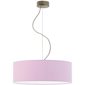 17 Stories Aubryelle 3 - Light Drum Pendant Light Violet/Antique (Old) Gold 120cm H x 50cm W x 50cm D 17 Stories Aubryelle 3 - Light Drum Pendant Light Violet/Antique (Old) Gold 120cm H x 50cm W x 50cm D