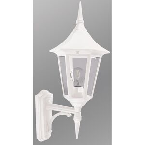 Elstead Lighting Valencia Large Wall Lantern White 62cm H x 25cm W x 33cm D Elstead Lighting Valencia Large Wall Lantern White 62cm H x 25cm W x 33cm D
