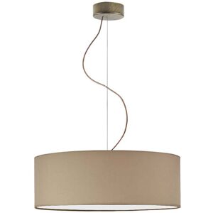 17 Stories Aubryelle 3 - Light Drum Pendant Beige/Antique (Old) Gold 120cm H x 50cm W x 50cm D 17 Stories Aubryelle 3 - Light Drum Pendant Beige/Antique (Old) Gold 120cm H x 50cm W x 50cm D