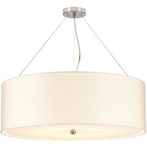 Ebern Designs Ausilia 1-Light Drum Pendant Polished Chrome 54cm H x 82cm W x 82cm D Ebern Designs Ausilia 1-Light Drum Pendant Polished Chrome 54cm H x 82cm W x 82cm D