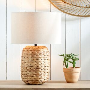 August Grove Dyani 50cm Natural Plaited Water Hyacinth Table Lamp Black;Brown;Beige 50cm H X 35cm W X 35cm D August Grove Dyani 50cm Natural Plaited Water Hyacinth Table Lamp Black;Brown;Beige 50cm H X 35cm W X 35cm D