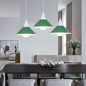 Breakwater Bay Whiting 3 - Light Kitchen Island Cone Pendant Green 110cm H X 22cm W X 22cm D Breakwater Bay Whiting 3 - Light Kitchen Island Cone Pendant Green 110cm H X 22cm W X 22cm D