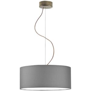 17 Stories Aubryelle 3 - Light Drum Pendant Grey/Antique Gold 120cm H x 40cm W x 40cm D 17 Stories Aubryelle 3 - Light Drum Pendant Grey/Antique Gold 120cm H x 40cm W x 40cm D