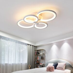 Metro Aubreyana 3-Light 58cm LED Flush Mount White 10cm H X 58cm W X 38cm D Metro Aubreyana 3-Light 58cm LED Flush Mount White 10cm H X 58cm W X 38cm D