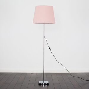17 Stories Bekbele 158cm Traditional Floor Lamp Pink/Chrome 158cm H X 45cm W X 45cm D 17 Stories Bekbele 158cm Traditional Floor Lamp Pink/Chrome 158cm H X 45cm W X 45cm D