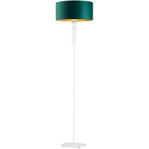 Latitude Run Kumagai 166Cm Traditional Floor Lamp White/Dark Green 166cm H X 40cm W X 40cm D Latitude Run Kumagai 166Cm Traditional Floor Lamp White/Dark Green 166cm H X 40cm W X 40cm D