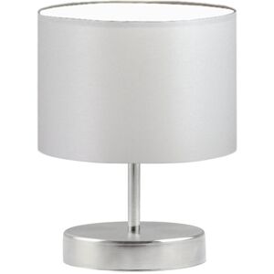 Latitude Run Antinio 24cm Table Lamp Brushed Steel/Light Grey/Black 24cm H X 17cm W X 17cm D Latitude Run Antinio 24cm Table Lamp Brushed Steel/Light Grey/Black 24cm H X 17cm W X 17cm D