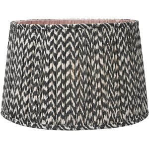 Bloomsbury Market Mio Gathered 35cm Cotton Empire Lamp Shade Black 22cm H X 35cm W X 35cm D Bloomsbury Market Mio Gathered 35cm Cotton Empire Lamp Shade Black 22cm H X 35cm W X 35cm D