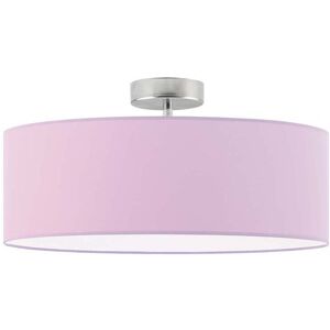 17 Stories Audriona 1-Light Semi Flush Mount Brushed Steel/Light Violet 30cm H x 50cm W x 50cm D 17 Stories Audriona 1-Light Semi Flush Mount Brushed Steel/Light Violet 30cm H x 50cm W x 50cm D