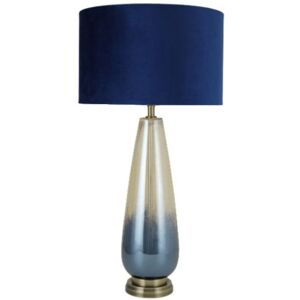 Canora Grey Adwoa 63Cm Grey Table Lamp Blue 63cm H X 32cm W X 32cm D Canora Grey Adwoa 63Cm Grey Table Lamp Blue 63cm H X 32cm W X 32cm D