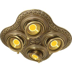 Mercer41 Fleckenstein 23.5 cm Decorative Recessed Trim Antique Brass 23.62cm H X 23.62cm W Mercer41 Fleckenstein 23.5 cm Decorative Recessed Trim Antique Brass 23.62cm H X 23.62cm W