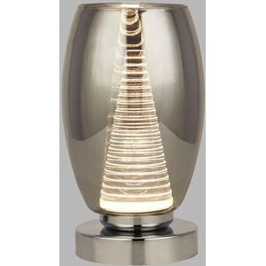 Brayden Studio Ruari 21cm Table Lamp Smoked 20.5cm H X 11.5cm W X 11.5cm D Brayden Studio Ruari 21cm Table Lamp Smoked 20.5cm H X 11.5cm W X 11.5cm D
