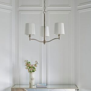 Three Posts Beaumont Ortona 3 Light Chandelier Bright Nickel 27.1cm H X 61.9cm W X 61.9cm D Three Posts Beaumont Ortona 3 Light Chandelier Bright Nickel 27.1cm H X 61.9cm W X 61.9cm D