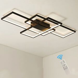 Blue Elephant Arlyn 3-Light LED Flush Mount Black 8cm H x 90cm W x 50cm D Blue Elephant Arlyn 3-Light LED Flush Mount Black 8cm H x 90cm W x 50cm D