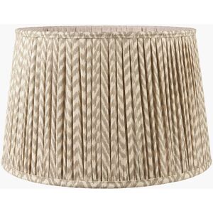 Bloomsbury Market Mio Zig Zag Gathered Cotton Empire Lamp Shade Beige 29cm H x 45cm W x 45cm D Bloomsbury Market Mio Zig Zag Gathered Cotton Empire Lamp Shade Beige 29cm H x 45cm W x 45cm D