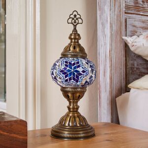 Latitude Vive Karlie 33Cm Bronze Table Lamp Blue 33cm H X 13cm W X 13cm D Latitude Vive Karlie 33Cm Bronze Table Lamp Blue 33cm H X 13cm W X 13cm D