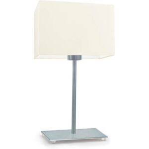 17 Stories Asaya 40cm Table Lamp Silver/Ecru 40cm H X 20cm W X 20cm D 17 Stories Asaya 40cm Table Lamp Silver/Ecru 40cm H X 20cm W X 20cm D