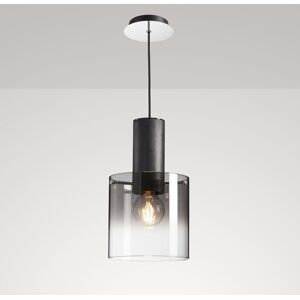 17 Stories Jedidja 1 - Light Single Cylinder Pendant Black 180cm H X 20cm W X 20cm D 17 Stories Jedidja 1 - Light Single Cylinder Pendant Black 180cm H X 20cm W X 20cm D