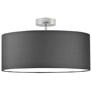 17 Stories Audriona 1-Light Semi Flush Mount Brushed Steel/Graphite 25cm H x 30cm W x 30cm D 17 Stories Audriona 1-Light Semi Flush Mount Brushed Steel/Graphite 25cm H x 30cm W x 30cm D