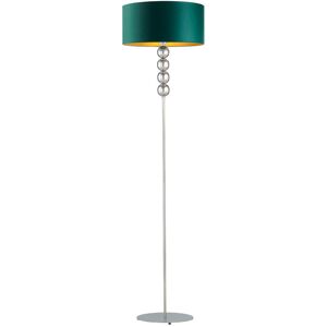 Latitude Run Kumagai 166Cm Traditional Floor Lamp Dark Green/Silver 166cm H X 40cm W X 40cm D Latitude Run Kumagai 166Cm Traditional Floor Lamp Dark Green/Silver 166cm H X 40cm W X 40cm D