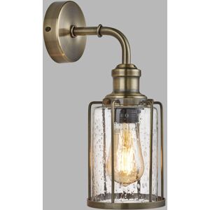 Rio Archibald 1-Light Armed Sconce Antique Brass 33cm H X 12cm W X 12cm D Rio Archibald 1-Light Armed Sconce Antique Brass 33cm H X 12cm W X 12cm D