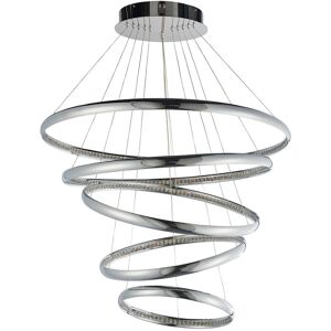 Ivy Bronx Stigall 5-Light LED Crystal Chandelier Chrome 80cm H X 75cm W X 75cm D Ivy Bronx Stigall 5-Light LED Crystal Chandelier Chrome 80cm H X 75cm W X 75cm D