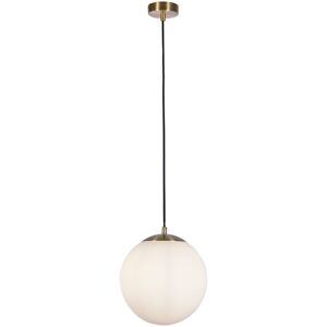 Metro Camoren 1 - Light Pendant Satin Brass 33cm H x 30cm W Metro Camoren 1 - Light Pendant Satin Brass 33cm H x 30cm W