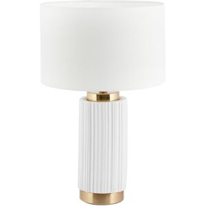 Canora Grey Ionic 45cm Table Lamp White 45cm H X 28cm W X 28cm D Canora Grey Ionic 45cm Table Lamp White 45cm H X 28cm W X 28cm D