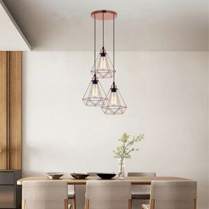 Fairmont Park Pamrapo 1-Light Cluster Geometric Pendant Gold;Black 121.5cm H X 40cm W X 40cm D Fairmont Park Pamrapo 1-Light Cluster Geometric Pendant Gold;Black 121.5cm H X 40cm W X 40cm D