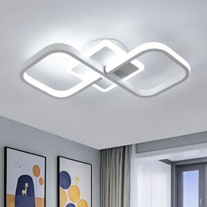 Metro Byntlee 40Cm LED Flush Mount Satin Nickel 7cm H X 40cm W X 20cm D Metro Byntlee 40Cm LED Flush Mount Satin Nickel 7cm H X 40cm W X 20cm D