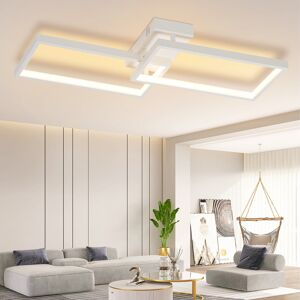 Metro Coben LED Flush Mount White 8cm H X 80cm W X 39cm D Metro Coben LED Flush Mount White 8cm H X 80cm W X 39cm D