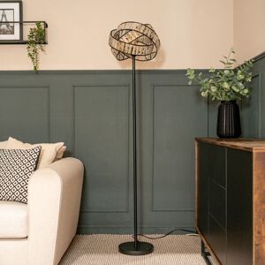 Canora Grey 159cm Floor Lamp Black 41.5cm H X 36.5cm W X 45.5cm D Canora Grey 159cm Floor Lamp Black 41.5cm H X 36.5cm W X 45.5cm D