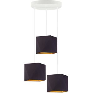 Fairmont Park Ridgedale 3-Light Cluster Geometric Pendant Black 120cm H X 40cm W X 40cm D Fairmont Park Ridgedale 3-Light Cluster Geometric Pendant Black 120cm H X 40cm W X 40cm D