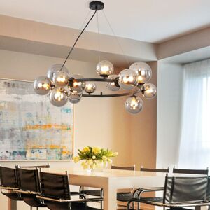 Corrigan Studio Murrysville 14 - Light Sphere Pendant Brushed 171cm H X 80cm W Corrigan Studio Murrysville 14 - Light Sphere Pendant Brushed 171cm H X 80cm W